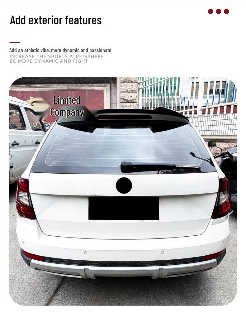 Rear Spoiler for Skoda Octavia MK3 Estate 2015-2020