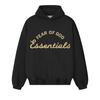 Men's Hoodie Fear of God Essentials 90's Hoodie 'Faded Black'
