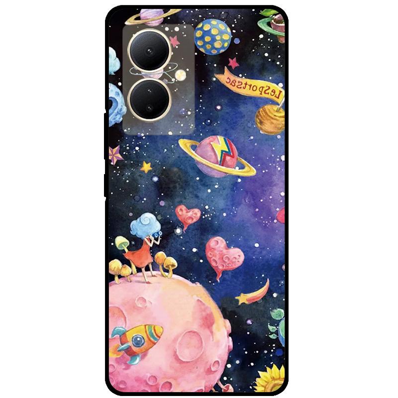 For Vivo V29 Lite 5G Cases V29Lite Fashion Soft TPU Silicone Back Covers for Vivo V29 Lite Phone Case Coque Funda Etui V 29 Lite
