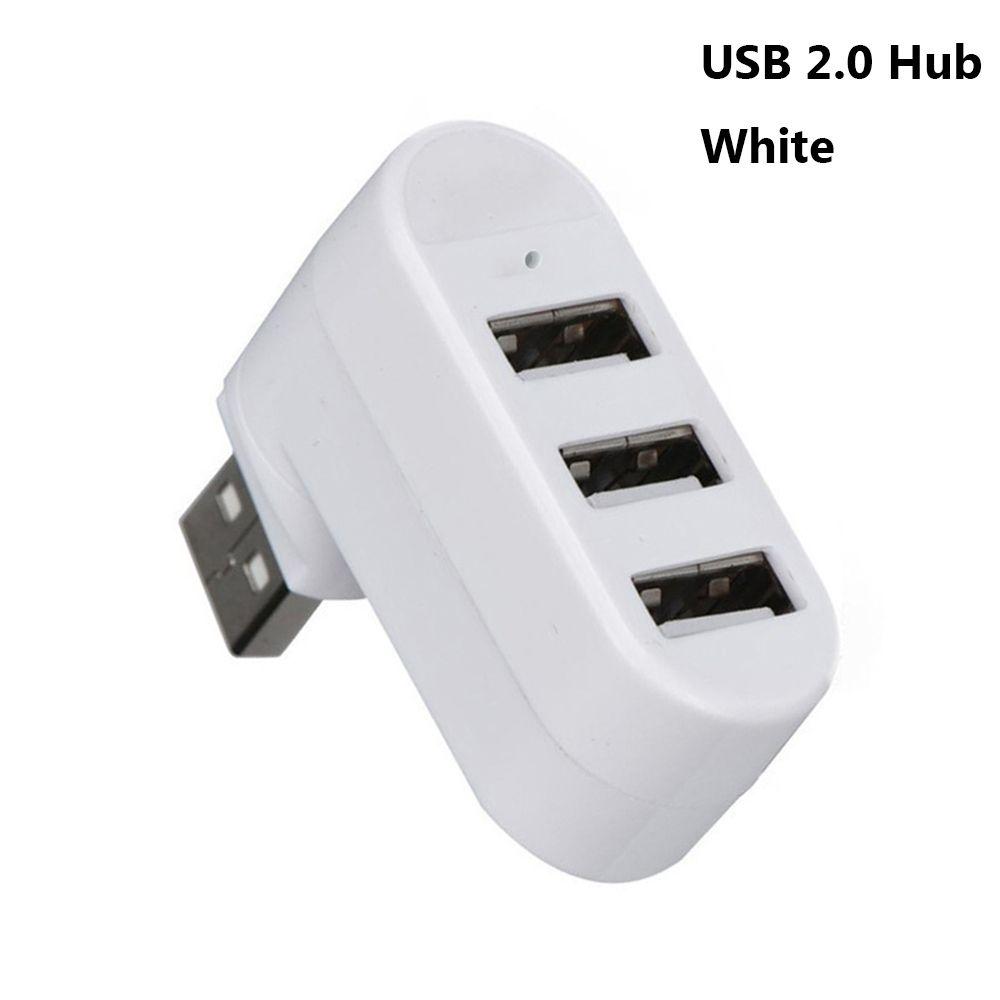 Neuer Mini Drehbarer High Speed Adapter USB 3.0 Hub 3 Ports Splitter Box