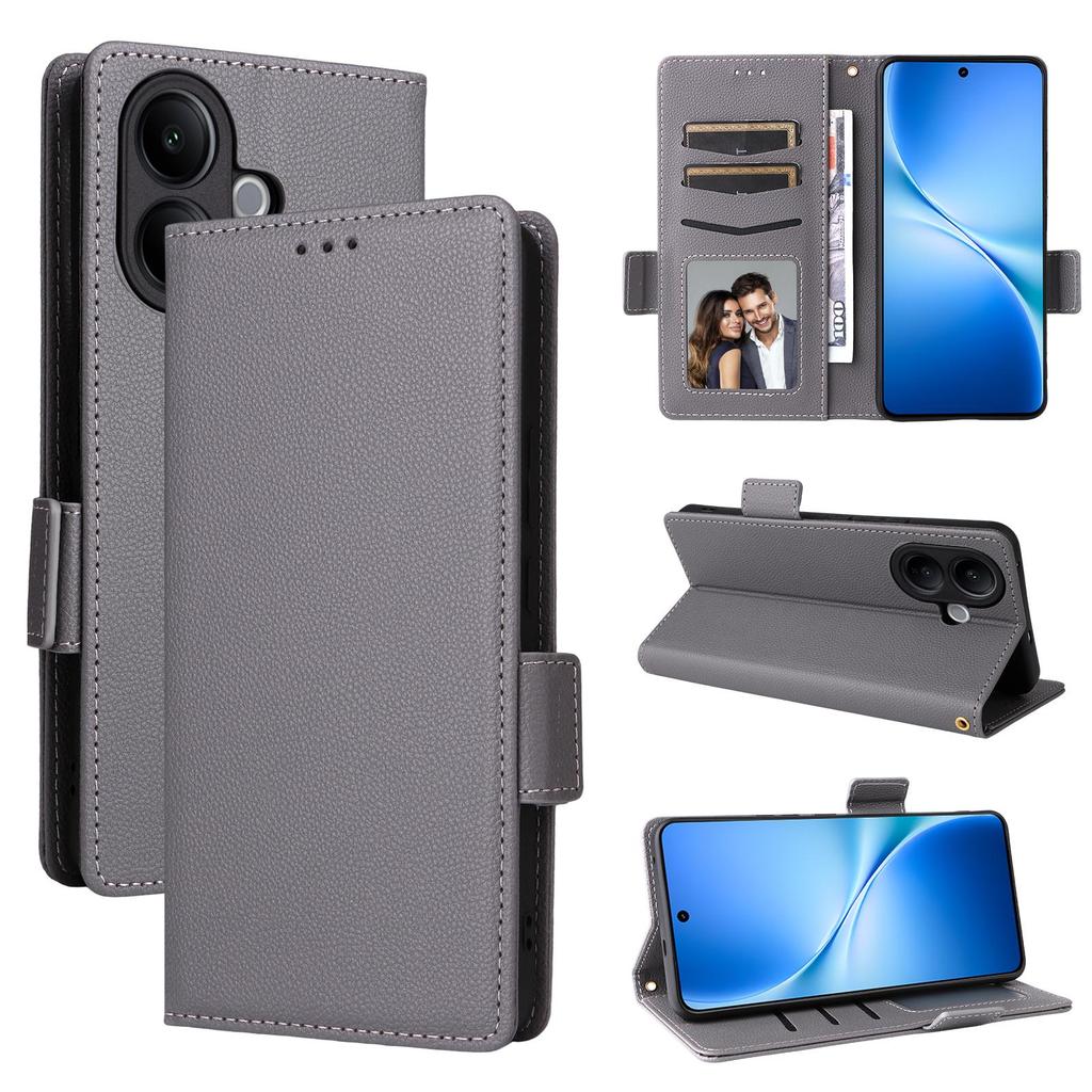 Flip Cover für Vivo V60 Lite PU-Leder Handyhülle Ganzkörperschutz [RFID-Blockierung] Schutzhüllen