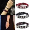 Vintage Stern Leder Uhrenarmband Armband für Damen Süß Cool Charm Mode Verstellbares Armband Halloween Schmuck Geschenk