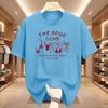 The Bride Club Bachelorette Party Graphic Print Women T-shirt Short Sleeve O-Neck Casual Top Women's Clothing
