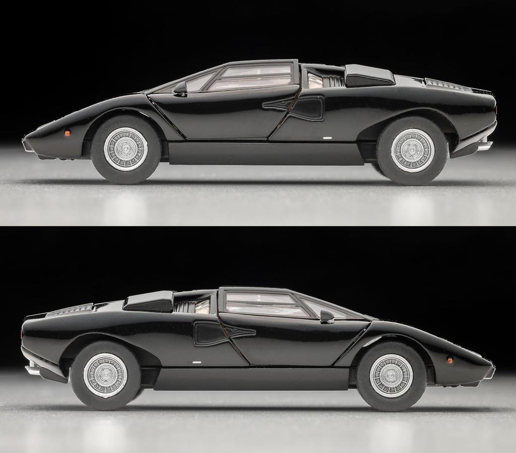 Tomytec Tomica Limited Vintage Neo LV-N Lamborghini Countach LP400 Black Finished Product 329671