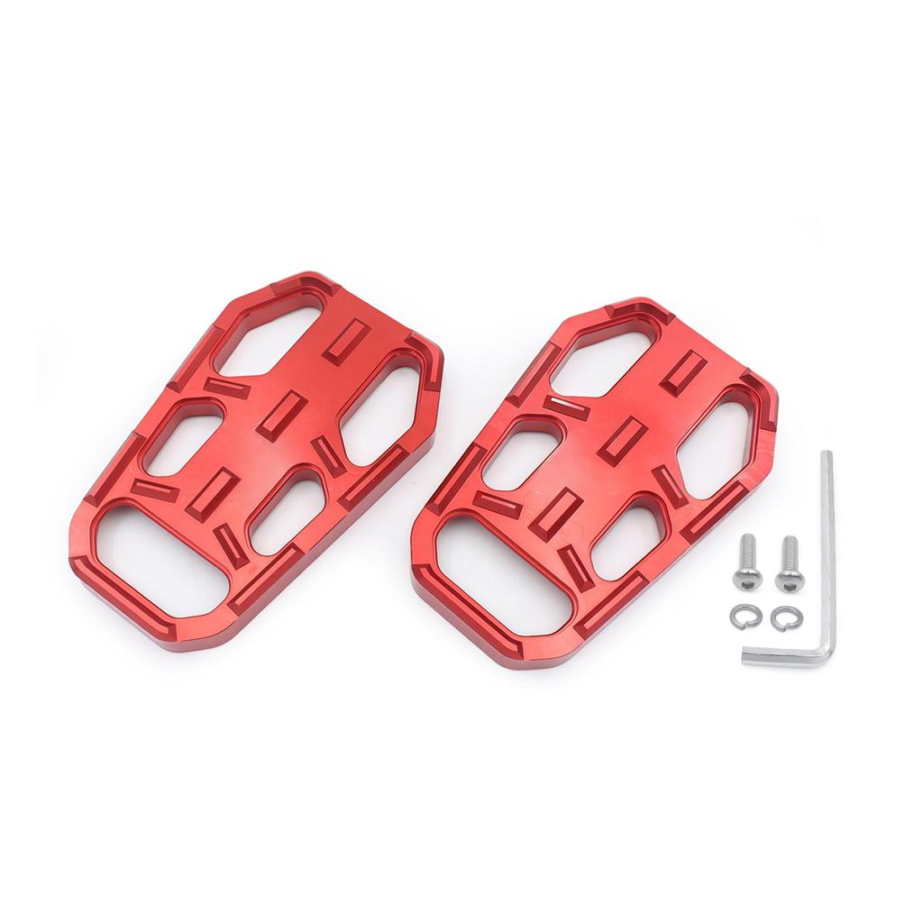 For ZONTES 368G 368 G 2024 2025 2026 Motorcycle Front Footrest Pedal Anti-Slip Wide Enlarged Foot Pad Footpeg