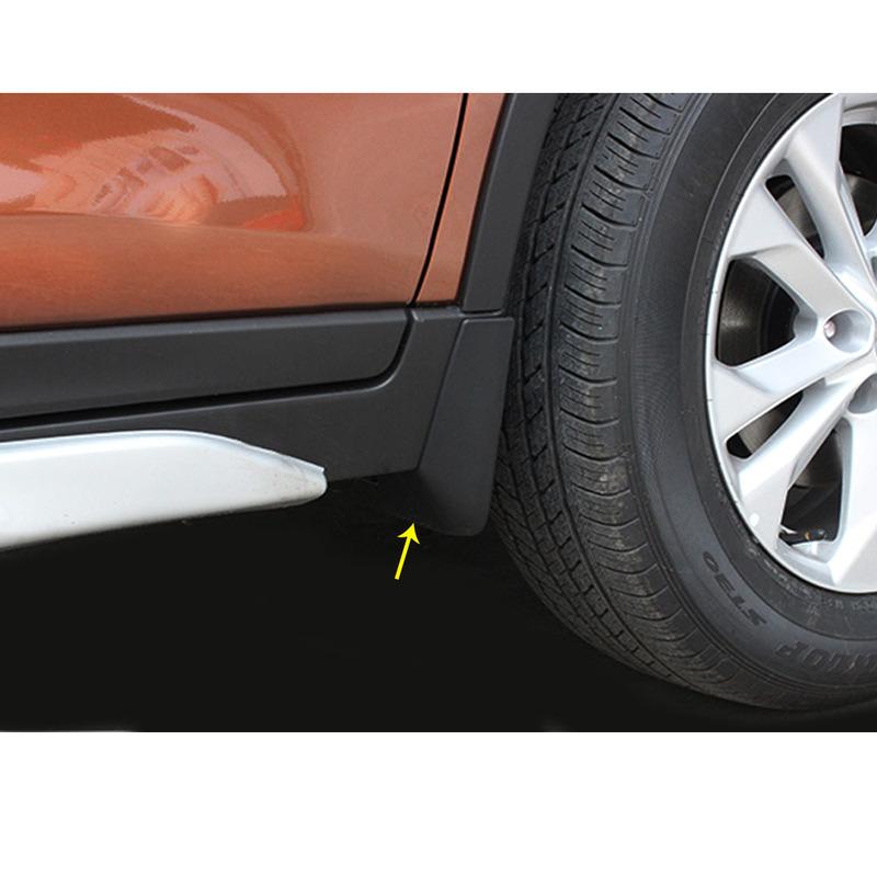 Plastic Fender Soft Mudguard Flap Splash Mud Guard Frame Stick For Nissan X-Trail T32/Rogue 2014 2015 2016 2017 2018