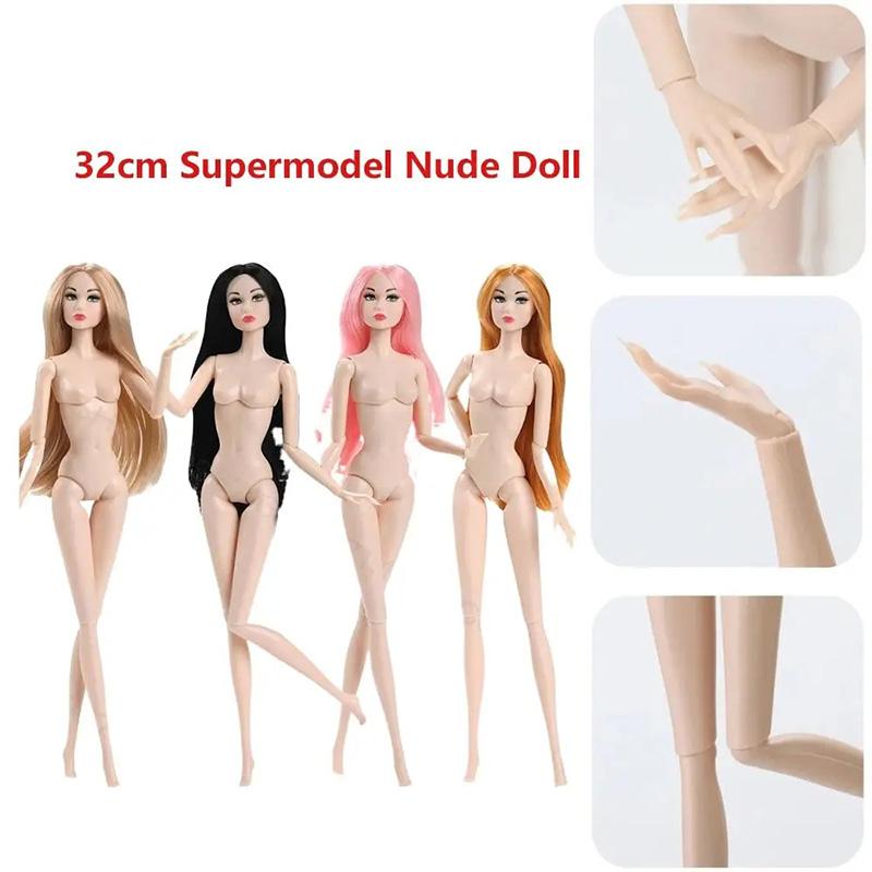 32 см, Масштаб 1/6, Модное Женское Тело, Нейлоновые Волосы, Модная Фигурка, DIY, Подвижные Сочленения, Совмещаемая Модель для Коллекции по Индивидуальному Дизайну