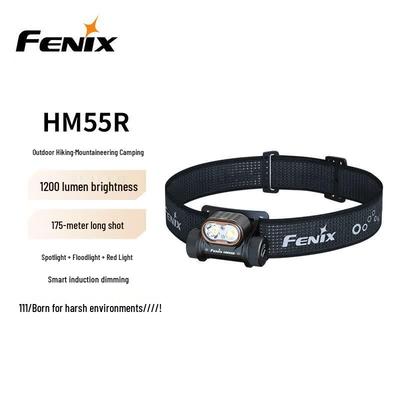 Linterna Frontal FENIX HM55R Ultraligera para Trail Running