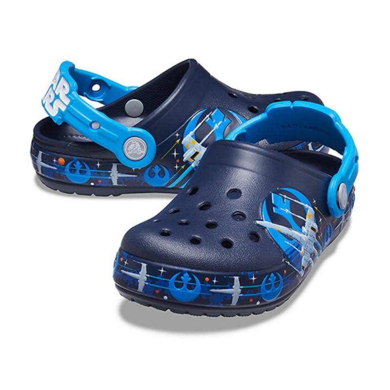 Crocs Luke Skywalker Star Wars Simple Casual Beach Hole Sandals Dark Blue Kids