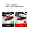 For Toyota CHR IZOA C-HR Tail Light Cover Decorative Frame Tail Headlight Eyebrow Rear Lampshade Frame Decoration