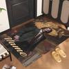 Baba Yaga John Wick (1) Personalized Name Office Carpet Stylish Decor for Living Room Bedroom Kitchen