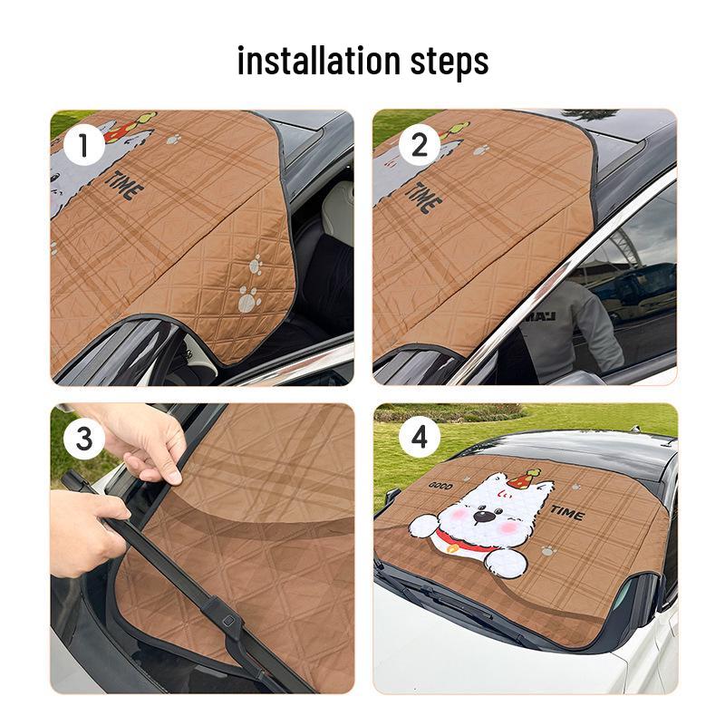 2025 Winter Windshield and Sun Shield for Small Cars
