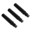 20pcs 3ml Refillable Perfume Sprayer Portable Empty Perfume Bottle for Travel Outdoor Black