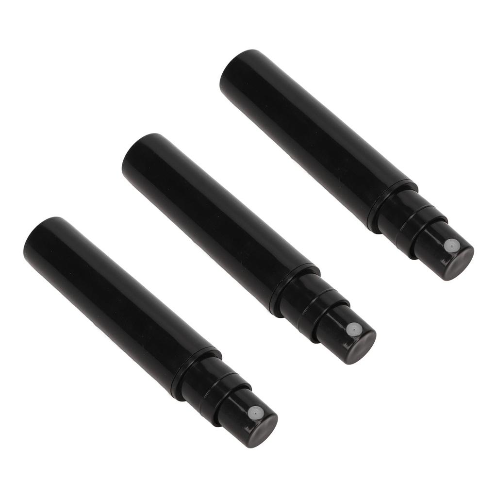 20pcs 3ml Refillable Perfume Sprayer Portable Empty Perfume Bottle for Travel Outdoor Black