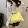 High school students class canvas bag women's new armpit bag women's versatile shoulder handbag women