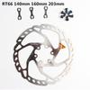 1 PEÇA Shimano SLX ZEE DEORE SM-RT66 RT76 RT86 Rotores de Freio a Disco 160mm 180mm 203mm MTB Tipo 6 Parafusos Rotores de Freio a Disco Peças de Ciclismo
