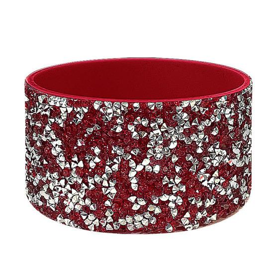 

Rhinestone Silicone Boot for 30-40oz Cup Sparkling Glitter Tumbler Base Protector Non-Slip Shockproof Cup Sleeve Stylish Accessory J