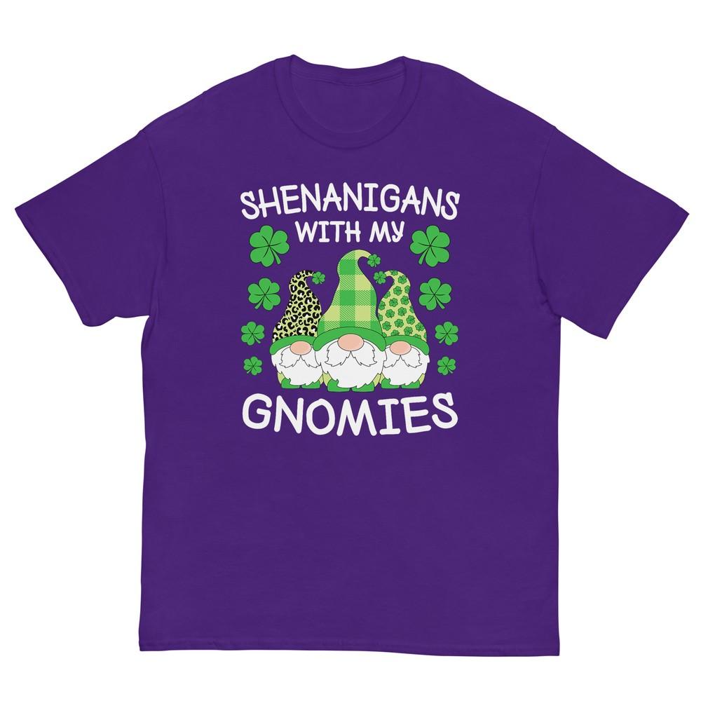 Shenanigans With My Gnomies St Patricks Day Gnome Unisex Unisex Tshirt