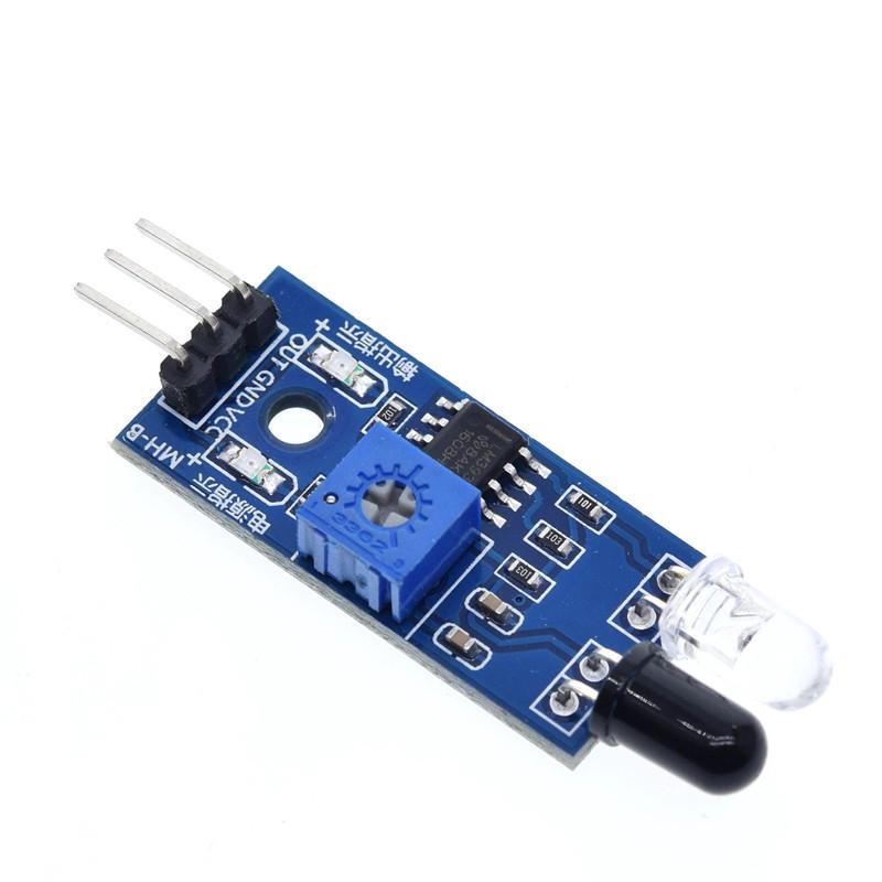 Intelligent Car Obstacle Avoidance Sensor Module Infrared Tube Module Photoelectric Reflection Sensor Tracking
