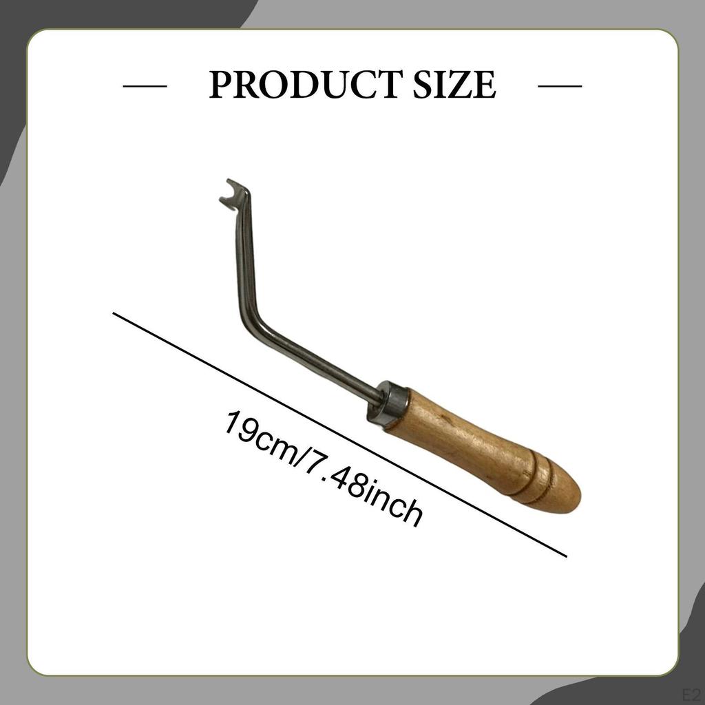 Klavierstimmwerkzeug Saitenaufhängehaken Multifunktional Legierung Praktisches Zubehör Reparieren