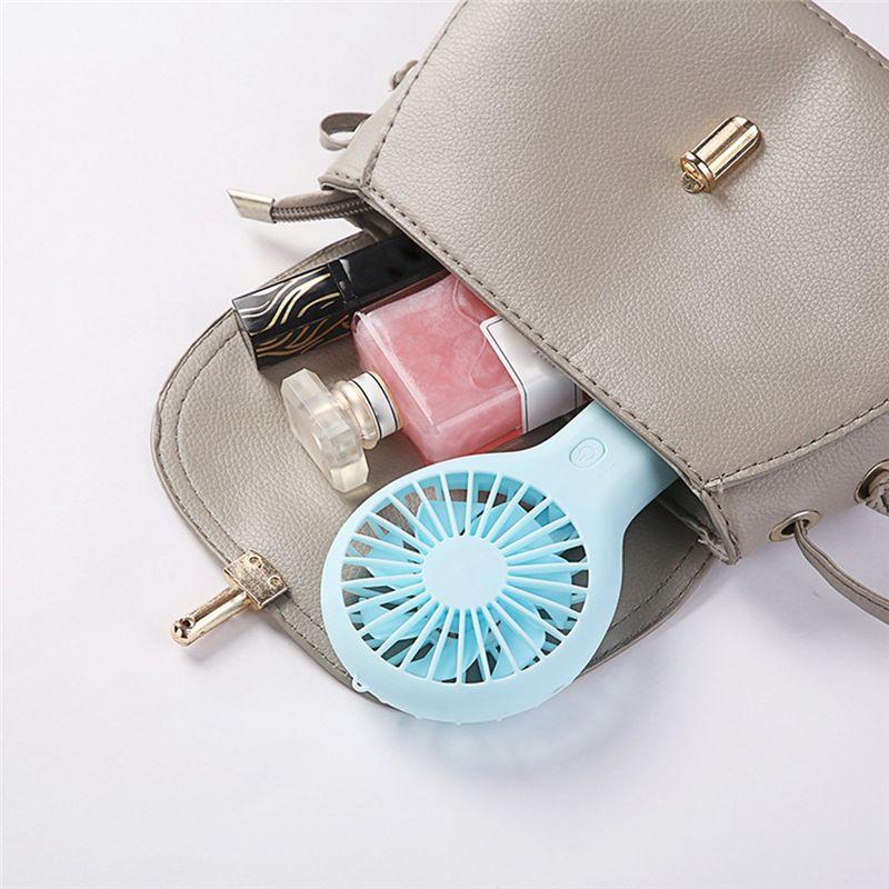 A13I-Portable Mini Handheld Fan USB Rechargeable Fan For Office Dormitory Student Gift Long Endurance