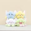 Adorable Plush Cloud And Star Keychain Soft Short Plush Toy With Pp Cotton Filling