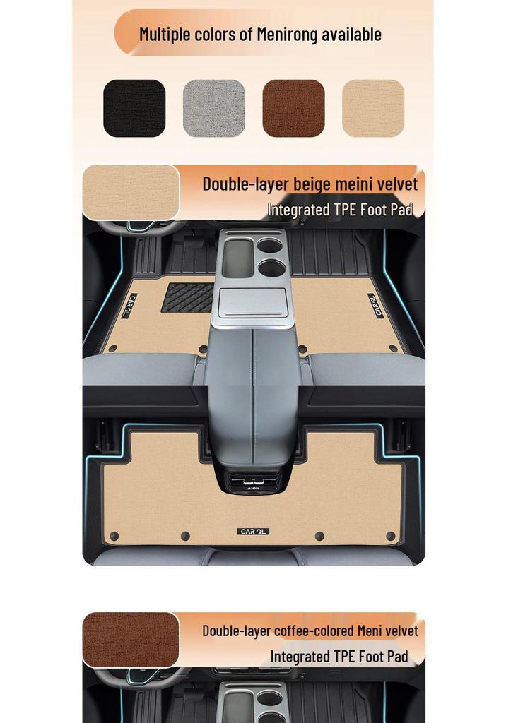 AION Y Plus 2025 Car Floor Mats: Full Coverage & Accessories