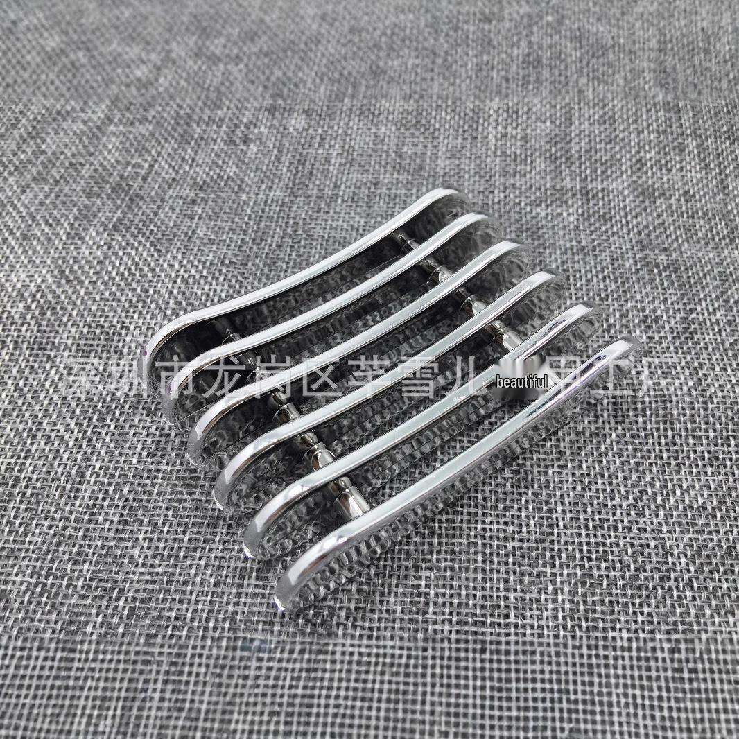 

Acrylic 5-Slot Electroplated Nail Art Pen Holder - 3 Colors Available серебряный