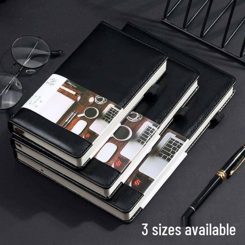 Shenshi A6 Business Creative A5 Leather Cover Thick Notebook