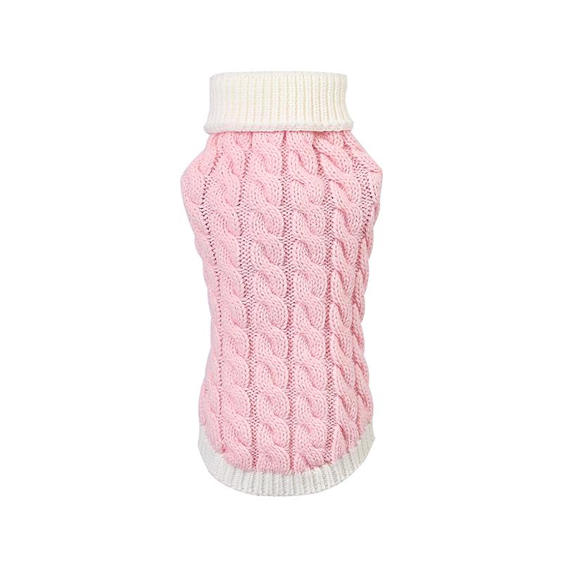 MOQ Basso Mimixiong Maglioni Personalizzati Lavorati a Maglia Colore Unito Misto per Cani Animali Domestici Accessori Abbigliamento Vestiti per Animali Domestici