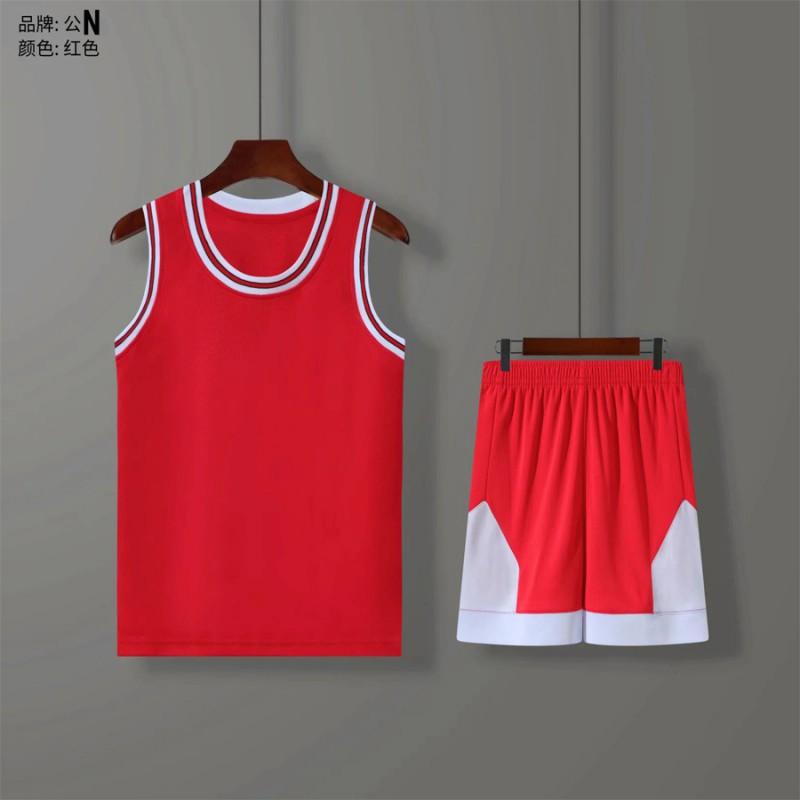 Kids Basketball Jersey Set Boys Girls Toddler Kindergarten Performance Uniforms Youth Training Shirts