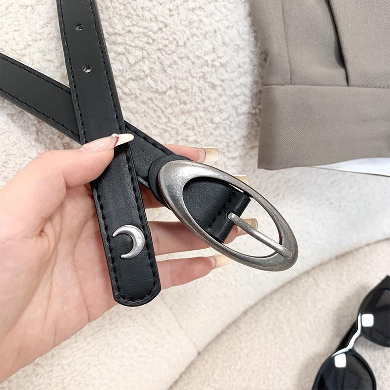Belt Women's Buckle Adjustable Decoration With Skirt Suit Simple Thin Belt Sweater Waist Korean Style Decorative Belt