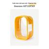 High-Transparency Double Zipper Blind Box Doll Bag - Outdoor PVC Itabag