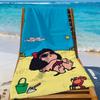 Cartoon Mafalda Towel Quick Drying Beach Towels Are Suitable For Swimming Pools Camping Yoga And The Gym