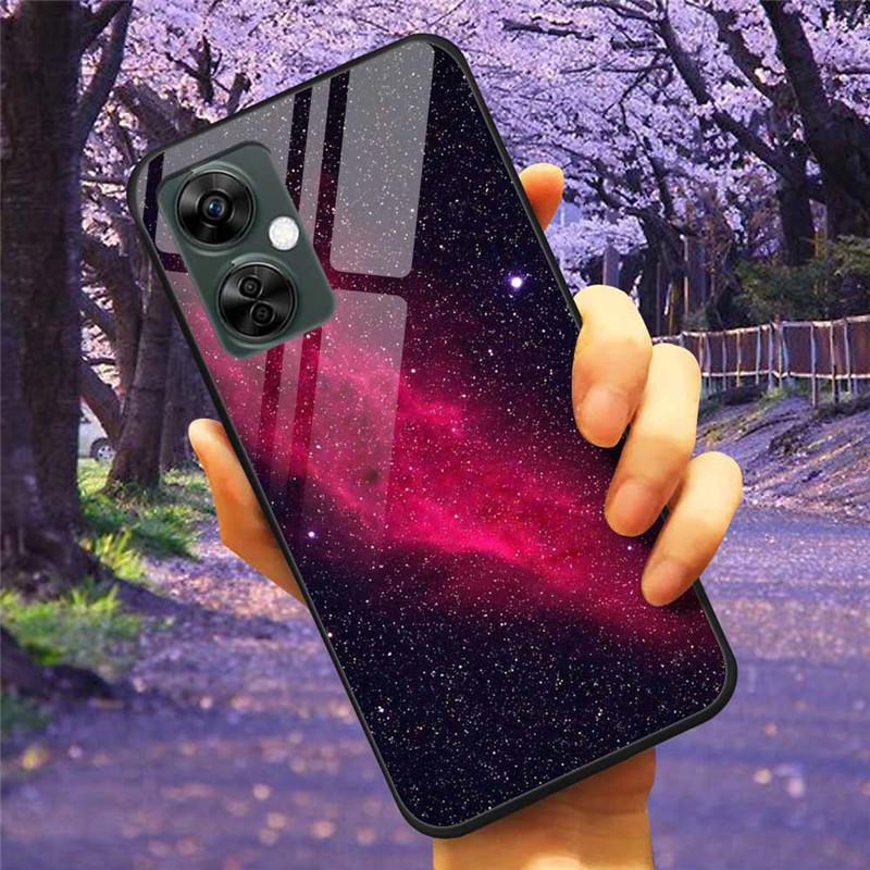 For OnePlus Nord CE 3 Lite 5G Case Tempered Glass Hard Cover Soft Bumper for One Plus Nord CE3 Lite N30 Phone Shell Capa CE3Lite