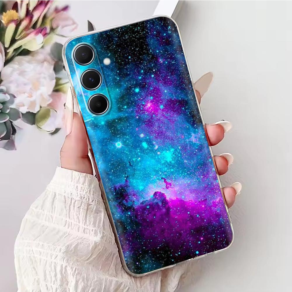Für Samsung Galaxy A24 4G Hülle Cartoon Weiche Silikon Handyhülle Für Samsung A24 SM-A245F A 24 Rückabdeckung Transparent Fundas Coque