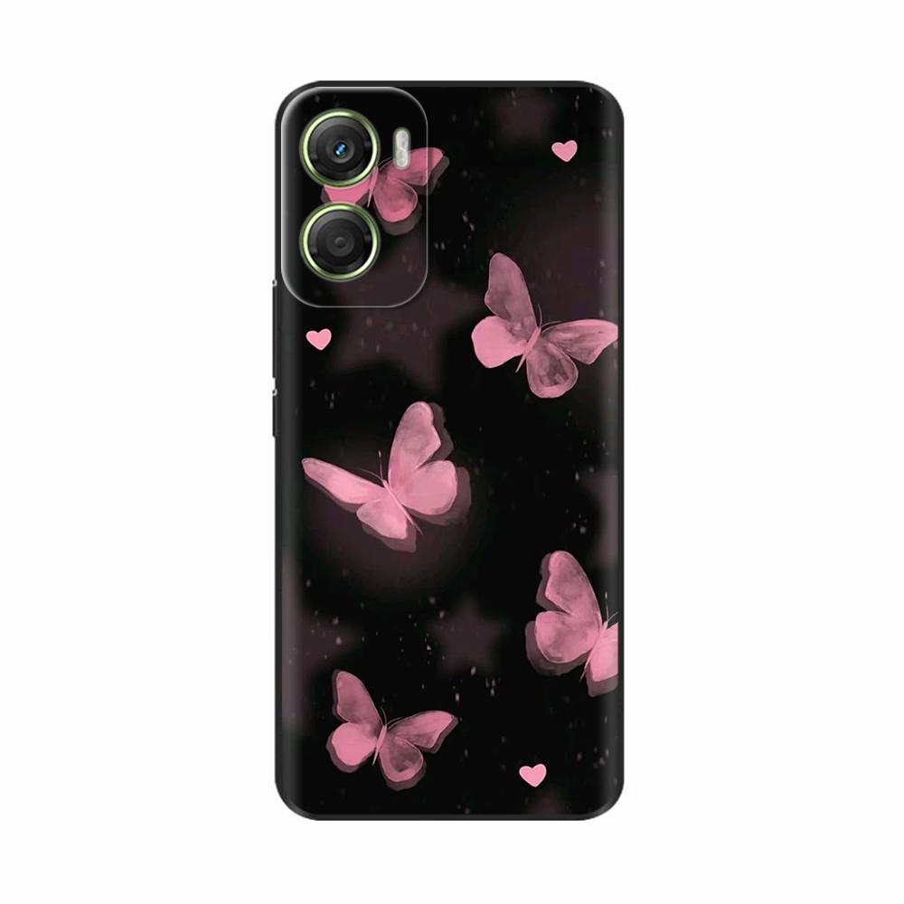 Per Motorola Moto G06 Custodia Carina Dinosauro Cartone Animato Copertura Morbido Silicone Custodie per Telefono per Moto G06 Custodia Power Antiurto TPU Coque