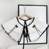 False Collar Detachable Blouses False Collar Half Shirts Collar Little Shawl Top Elegant for Womens Girls