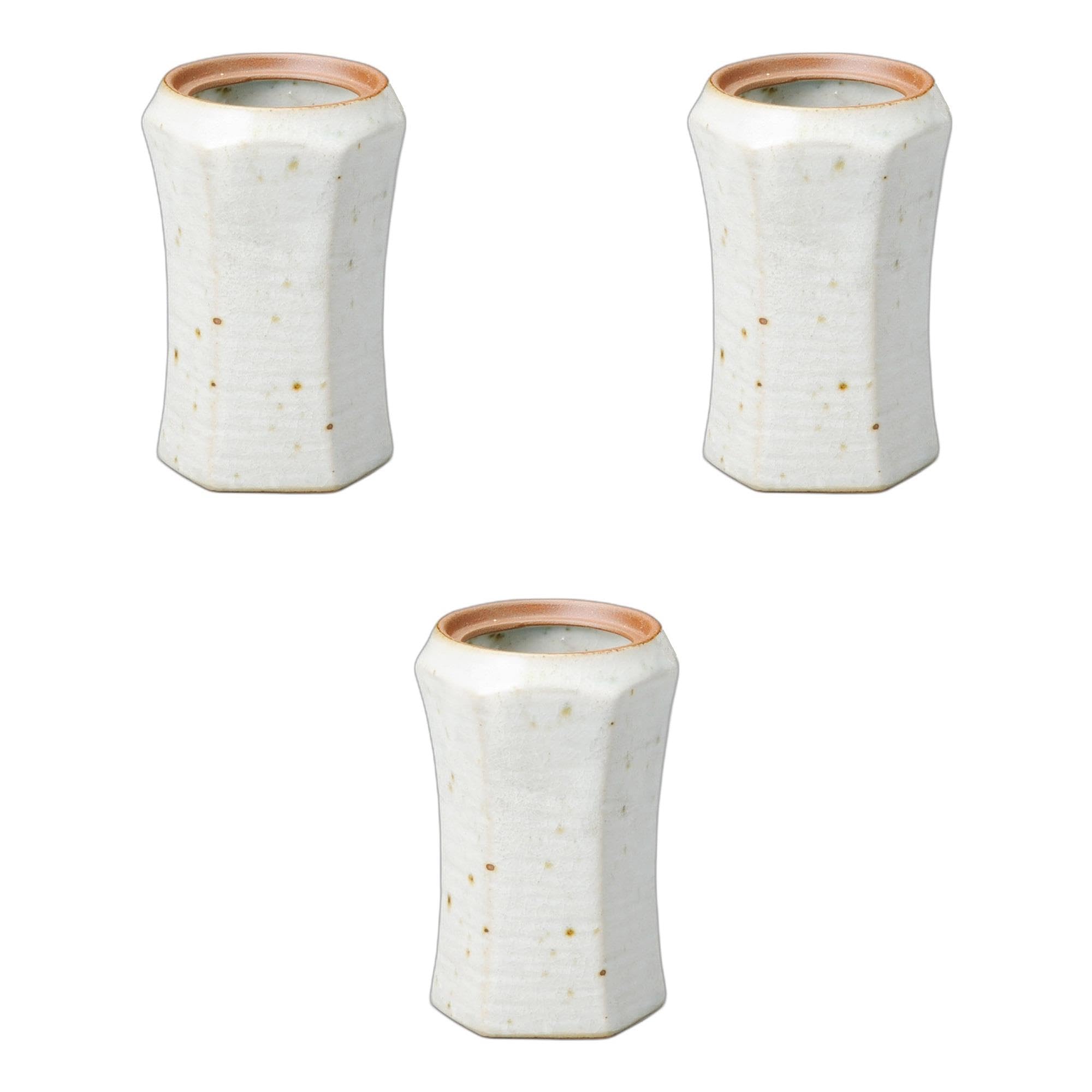 

Set of 3 Celadon Kohiki Skewers x 7 x Ceramic Chopstick Holder by Setomonohonpo [9.5 11cm]