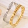 Titanium Steel Braided Bracelet Couple Fashion Bamboo Bracelet