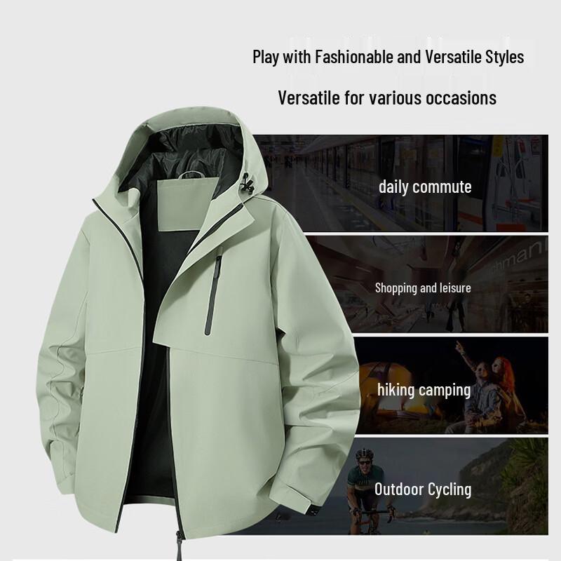 Tucano Women's Outdoor Windproof Waterproof Hooded Jacket