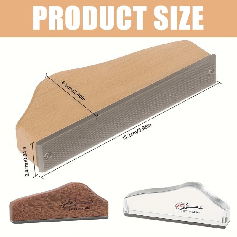 Guitar Fret Leveling Sanding Beam Bass Guitar Fret Leveler Leveling File Guitar Luthiers Tools Fretboard Sanding Block