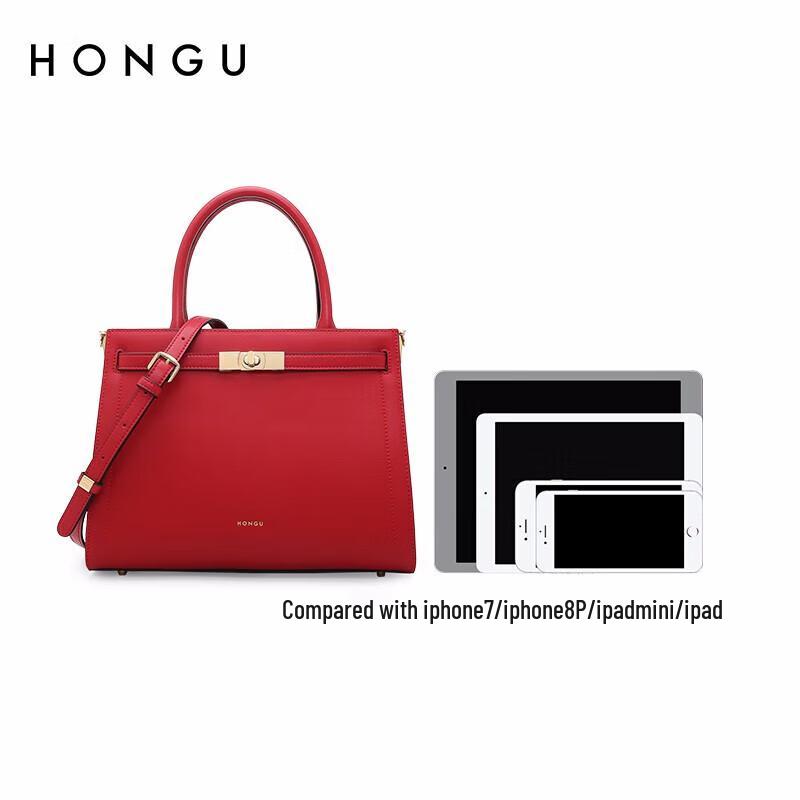 Honggu Women's Leather Tote Handbag