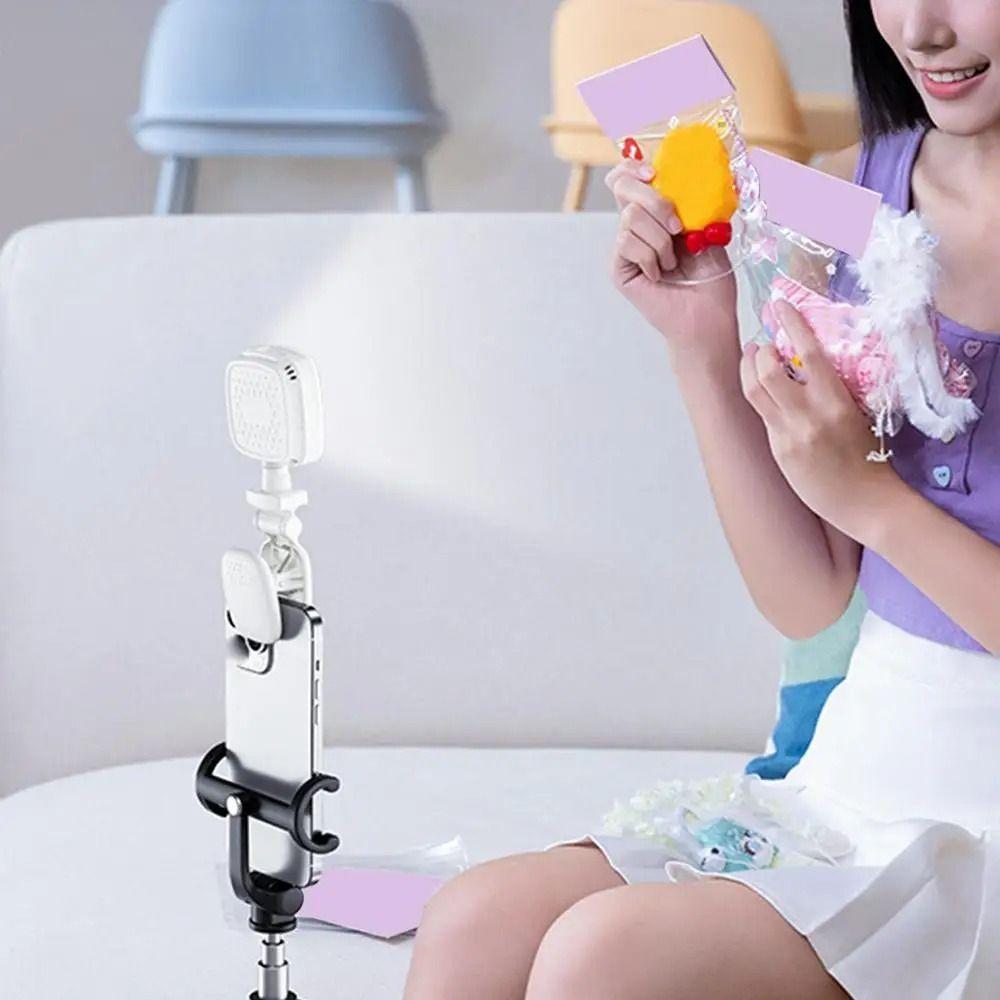 Clip on Portable LED Selfie Light Adjustable Brightness Mini LED Flashes  Computer