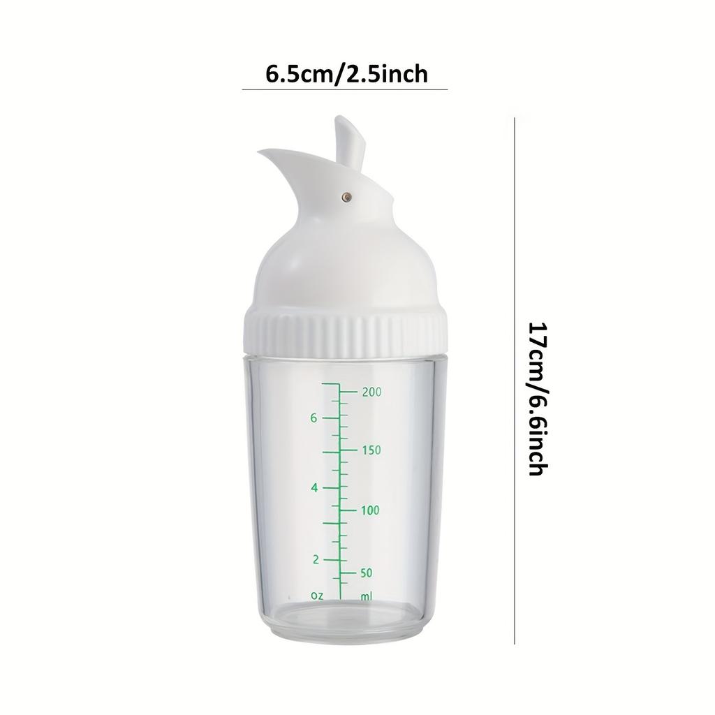 1pc Easy To Use Plastic Sauce Bottle with Scale Perfect for Ketchup, Jam, and Salad Dressing
