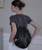 Rosefrantz Glossy Gym Sack [Black]