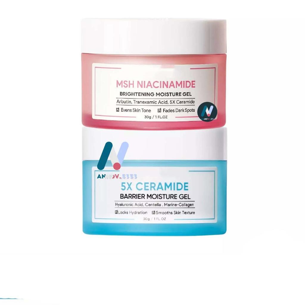 Niacinamides Moisturizing Cream Refreshing Hydration Moisturizing Face Skin Jar 30g