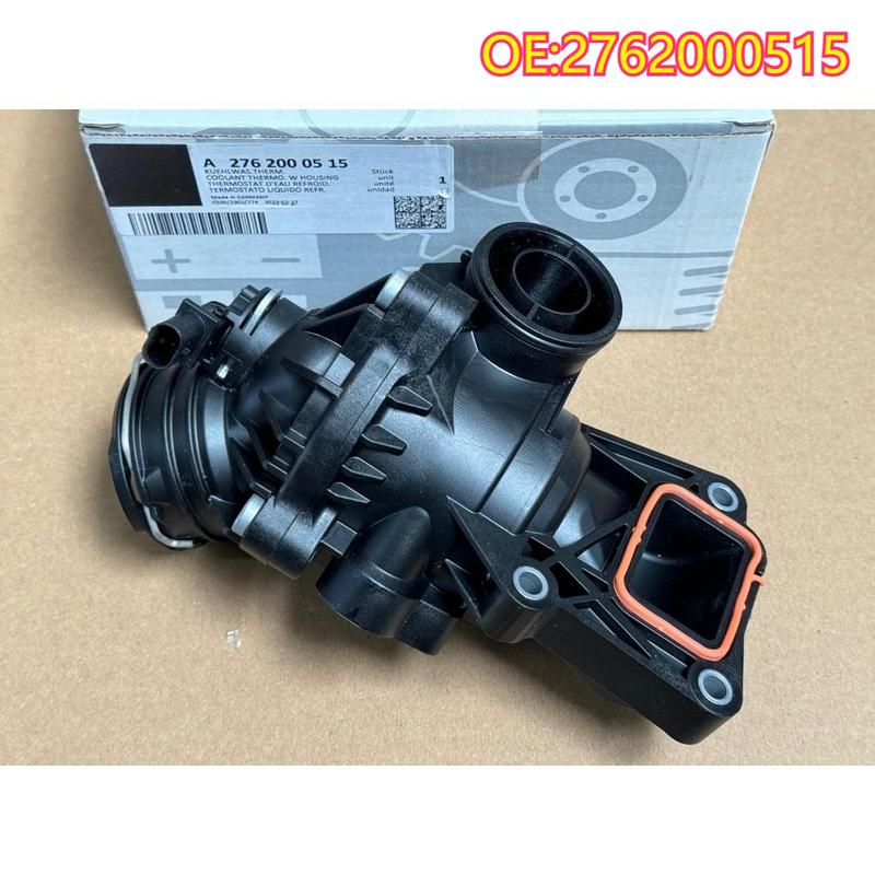 High Quality New For 2762000515 Koelsysteem Thermostaat Voor Mercedes Benz W221 W204 W222 W166 C350 E350 GLE350 ML350 3.5L