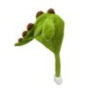 Winter Cartoon Dinosaur Doll Plush Hat, A Cute Hat With Ears That Move When Squeezed
