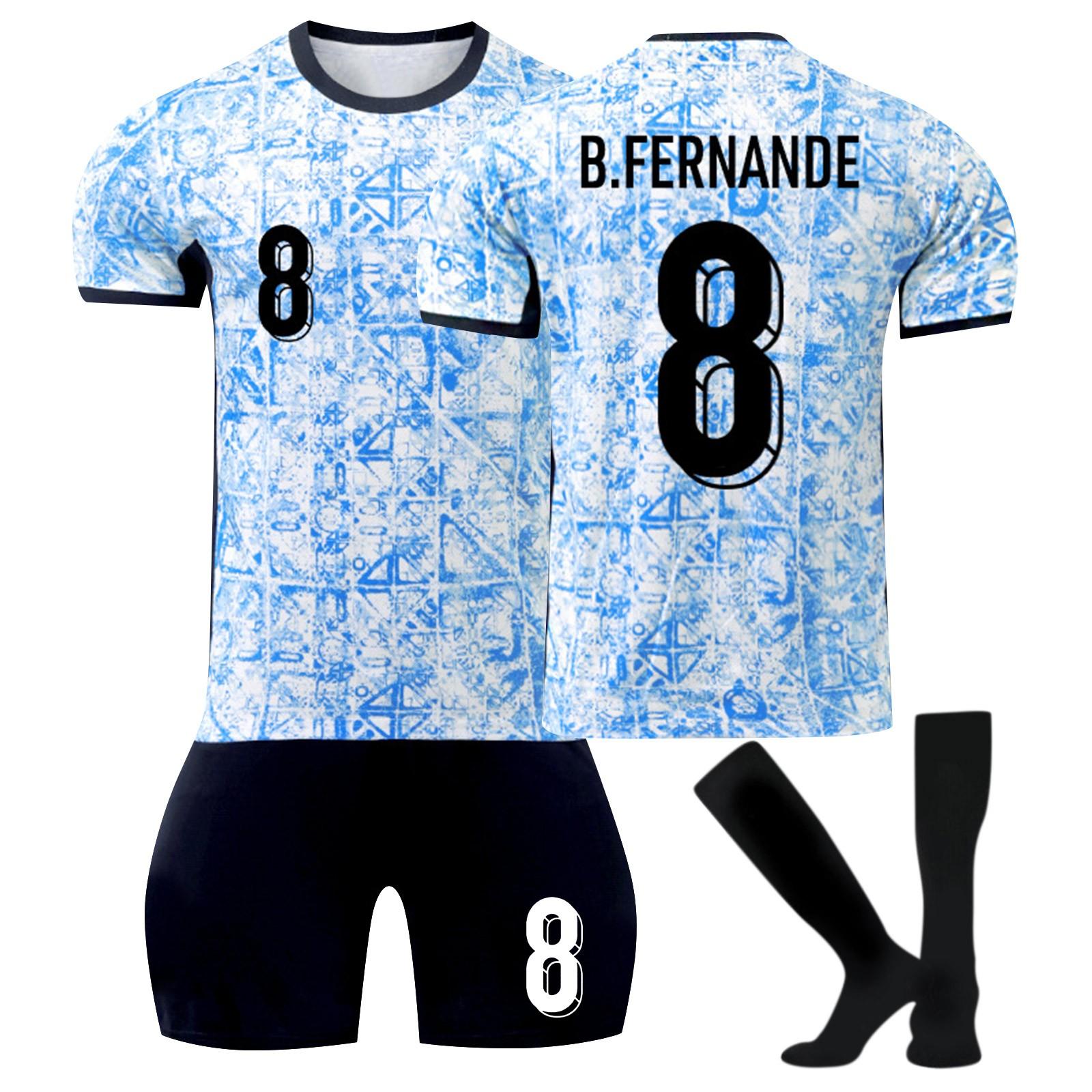 

2425 Футболки для выезда, комплект спортивной команды, комплект футбольного тренировочного костюма 28